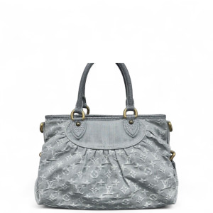 Louis Vuitton Neo Cabby MM Denim Monogram Grey