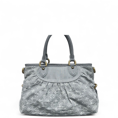 Louis Vuitton Neo Cabby MM Denim Monogram Grey