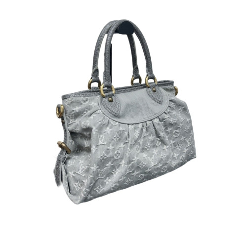 Louis Vuitton Neo Cabby MM Denim Monogram Grey