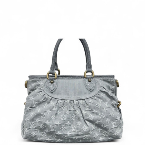Louis Vuitton Neo Cabby MM Denim Monogram Grey