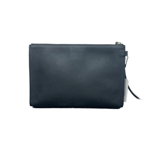 Dior Bill Pouch Grained Calfskin Black