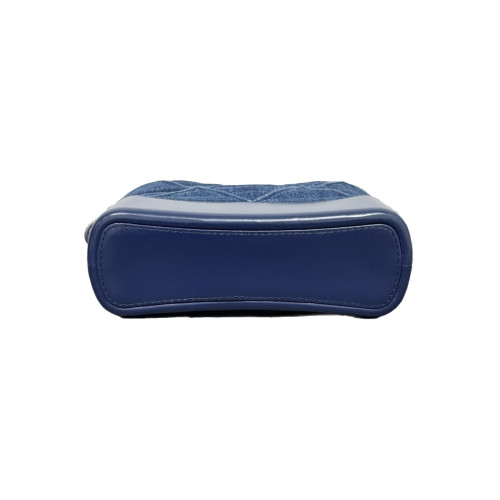 Chanel Quilted New Medium Gabrielle Hobo Denim Calfskin Blue