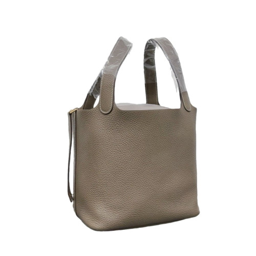 Hermes Picotin 22 Taurillon Clemence 18 Etoupe