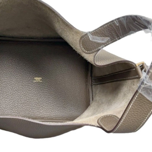 Hermes Picotin 22 Taurillon Clemence 18 Etoupe