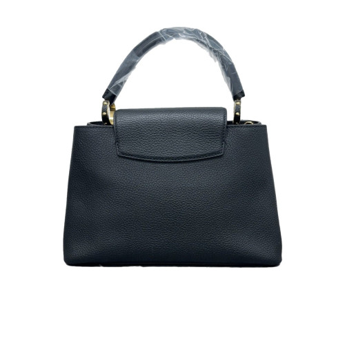 Louis Vuitton Capucines PM Calfskin Black