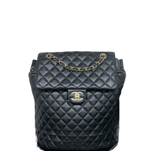 Chanel Quilted Small Salzburg Backpack Lambskin Black