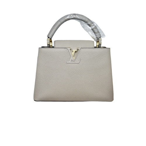 Louis Vuitton Capucines BB Calfskin Grey