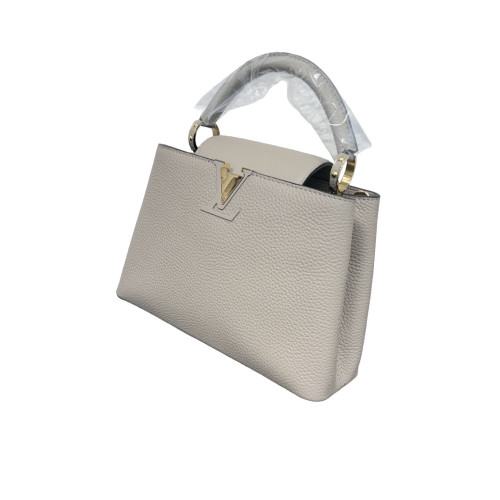 Louis Vuitton Capucines BB Calfskin Grey