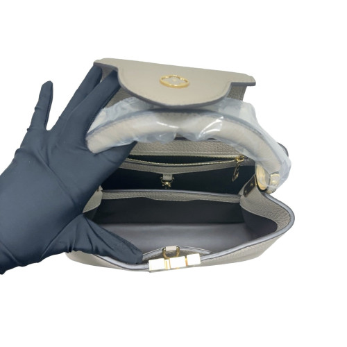 Louis Vuitton Capucines BB Calfskin Grey