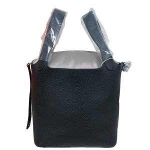 Hermes Picotin 18 Taurillon Clemence 89 Noir Hermes Picotin 18 Taurillon Clemence 89 Noir