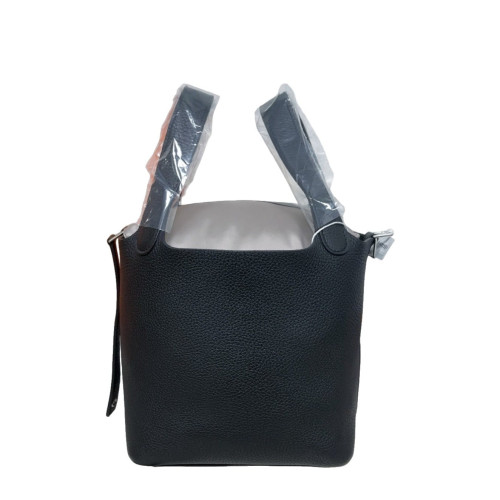 Hermes Picotin 18 Taurillon Clemence 89 Noir Hermes Picotin 18 Taurillon Clemence 89 Noir