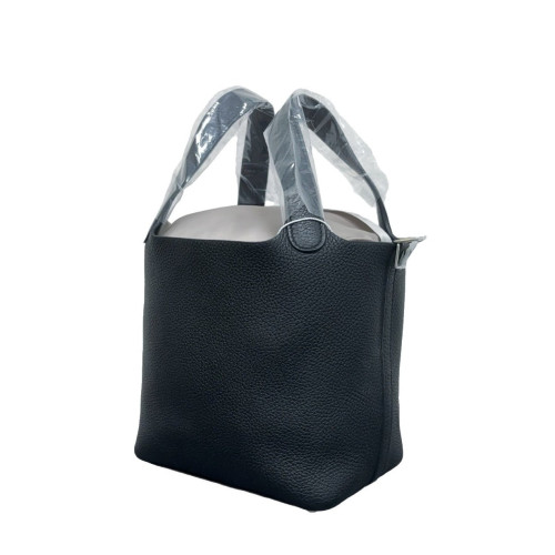 Hermes Picotin 18 Taurillon Clemence 89 Noir Hermes Picotin 18 Taurillon Clemence 89 Noir