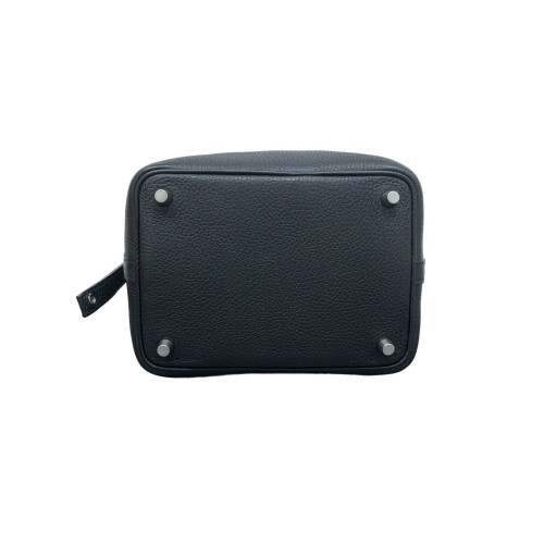 Hermes Picotin 18 Taurillon Clemence 89 Noir Hermes Picotin 18 Taurillon Clemence 89 Noir