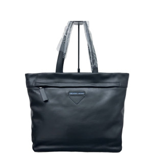 Prada Tote Bag Calfskin Black