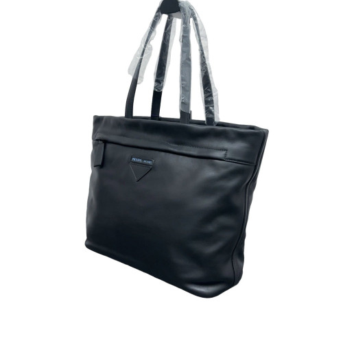 Prada Tote Bag Calfskin Black Prada Tote Bag Calfskin Black