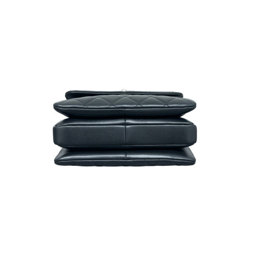 Chanel Quilted Mini Trendy CC Handle Flap Calfskin Black