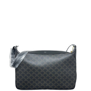 Celine Shoulder Bag Triomphe Black Celine Shoulder Bag Triomphe Black