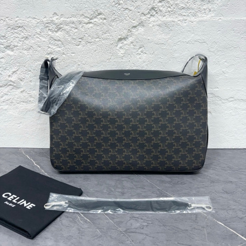 Celine Shoulder Bag Triomphe Black