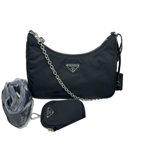 Prada Re-Edition 2005 Shoulder Bag Nylon Black Prada Re-Edition 2005 Shoulder Bag Nylon Black