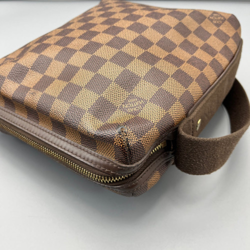 Louis Vuitton Crossbody Bag Damier Ebene Dark Brown Light Brown Louis Vuitton Crossbody Bag Damier Ebene Dark Brown Light Brown