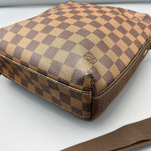 Louis Vuitton Crossbody Bag Damier Ebene Dark Brown Light Brown Louis Vuitton Crossbody Bag Damier Ebene Dark Brown Light Brown