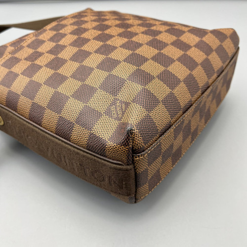 Louis Vuitton Crossbody Bag Damier Ebene Dark Brown Light Brown Louis Vuitton Crossbody Bag Damier Ebene Dark Brown Light Brown