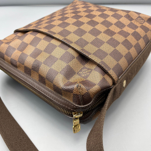 Louis Vuitton Crossbody Bag Damier Ebene Dark Brown Light Brown Louis Vuitton Crossbody Bag Damier Ebene Dark Brown Light Brown