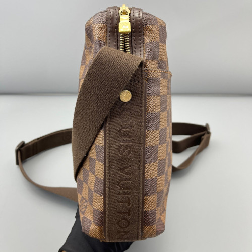 Louis Vuitton Crossbody Bag Damier Ebene Dark Brown Light Brown Louis Vuitton Crossbody Bag Damier Ebene Dark Brown Light Brown
