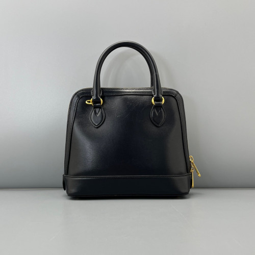 Gucci Horsebit Small Horsebit 1955 Top Handle Calfskin Black