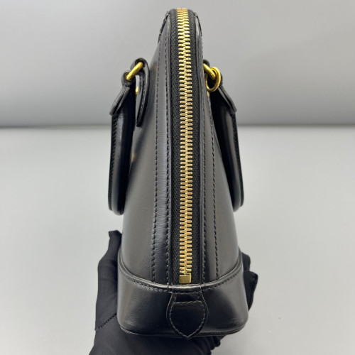 Gucci Horsebit Small Horsebit 1955 Top Handle Calfskin Black