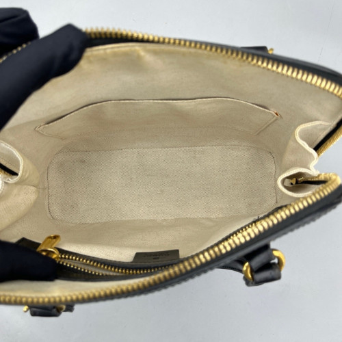 Gucci Horsebit Small Horsebit 1955 Top Handle Calfskin Black