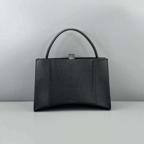 Balenciaga Two-Way Bag Grained Calfskin Black