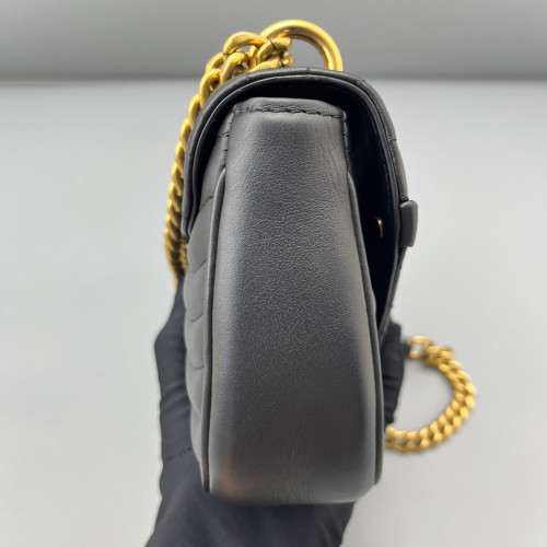 Louis Vuitton New Wave Chain Bag PM Calfskin Black