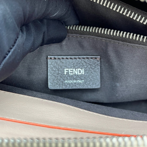 Fendi By The Way Medium Calfskin Light Tan Blue