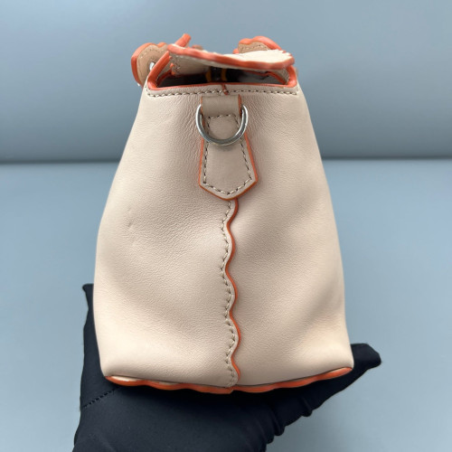 Fendi By The Way Medium Calfskin Light Tan Blue