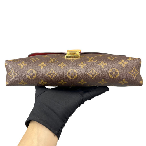 Louis Vuitton Pallas Chain Monogram Brown Red