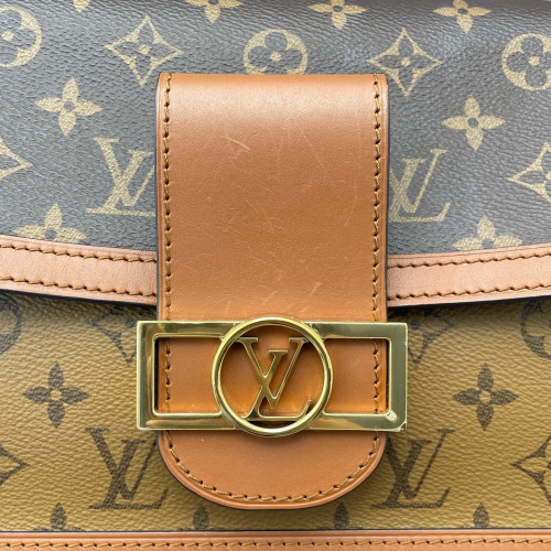 Louis Vuitton Dauphine MM Reverse Monogram Brown