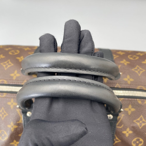 Louis Vuitton Keepall 55 Monogram Brown Black Louis Vuitton Keepall 55 Monogram Brown Black