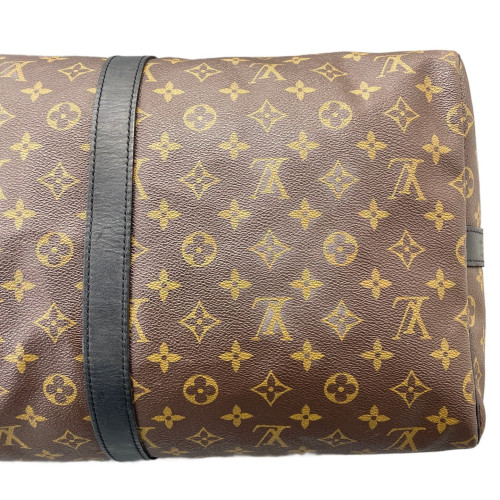Louis Vuitton Keepall 55 Monogram Brown Black Louis Vuitton Keepall 55 Monogram Brown Black