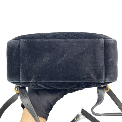 Gucci Marmont Backpack Velvet Black