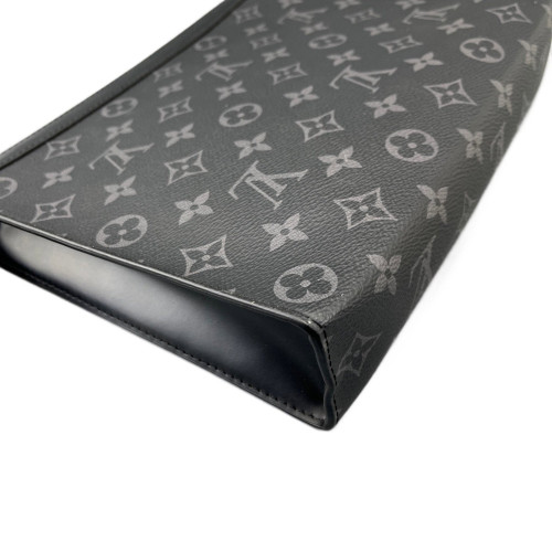 Louis Vuitton Pochette Voyage MM Monogram Eclipse Black