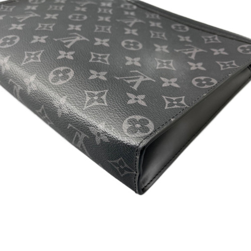 Louis Vuitton Pochette Voyage MM Monogram Eclipse Black