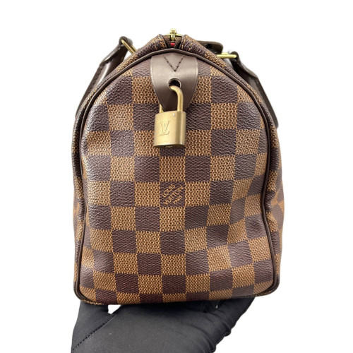 Louis Vuitton Speedy 25 Damier Ebene Brown