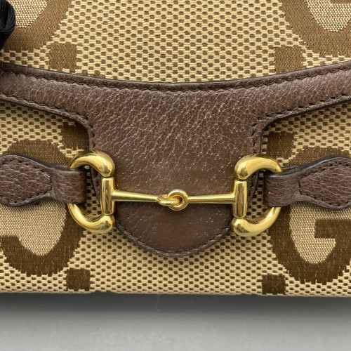 Gucci Crossbody Bag Monogram Jumbo GG Beige Ebony Gucci Crossbody Bag Monogram Jumbo GG Beige Ebony