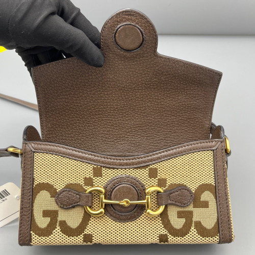Gucci Crossbody Bag Monogram Jumbo GG Beige Ebony Gucci Crossbody Bag Monogram Jumbo GG Beige Ebony