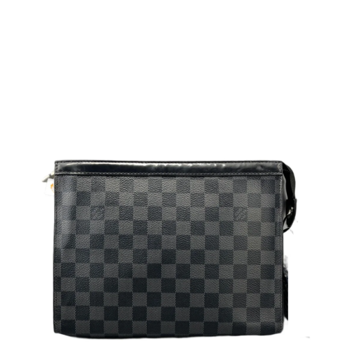 Louis Vuitton Pochette Voyage MM Damier Graphite Black