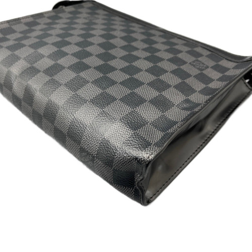Louis Vuitton Pochette Voyage MM Damier Graphite Black