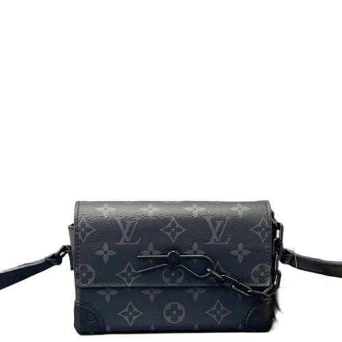 Louis Vuitton Steamer Wearable Wallet Monogram Eclipse Black