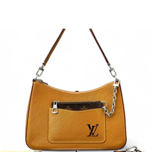 Louis Vuitton Marelle Handbag Epi Tan