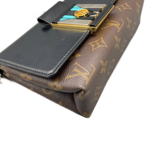 Louis Vuitton Shoulder Bag Monogram Black